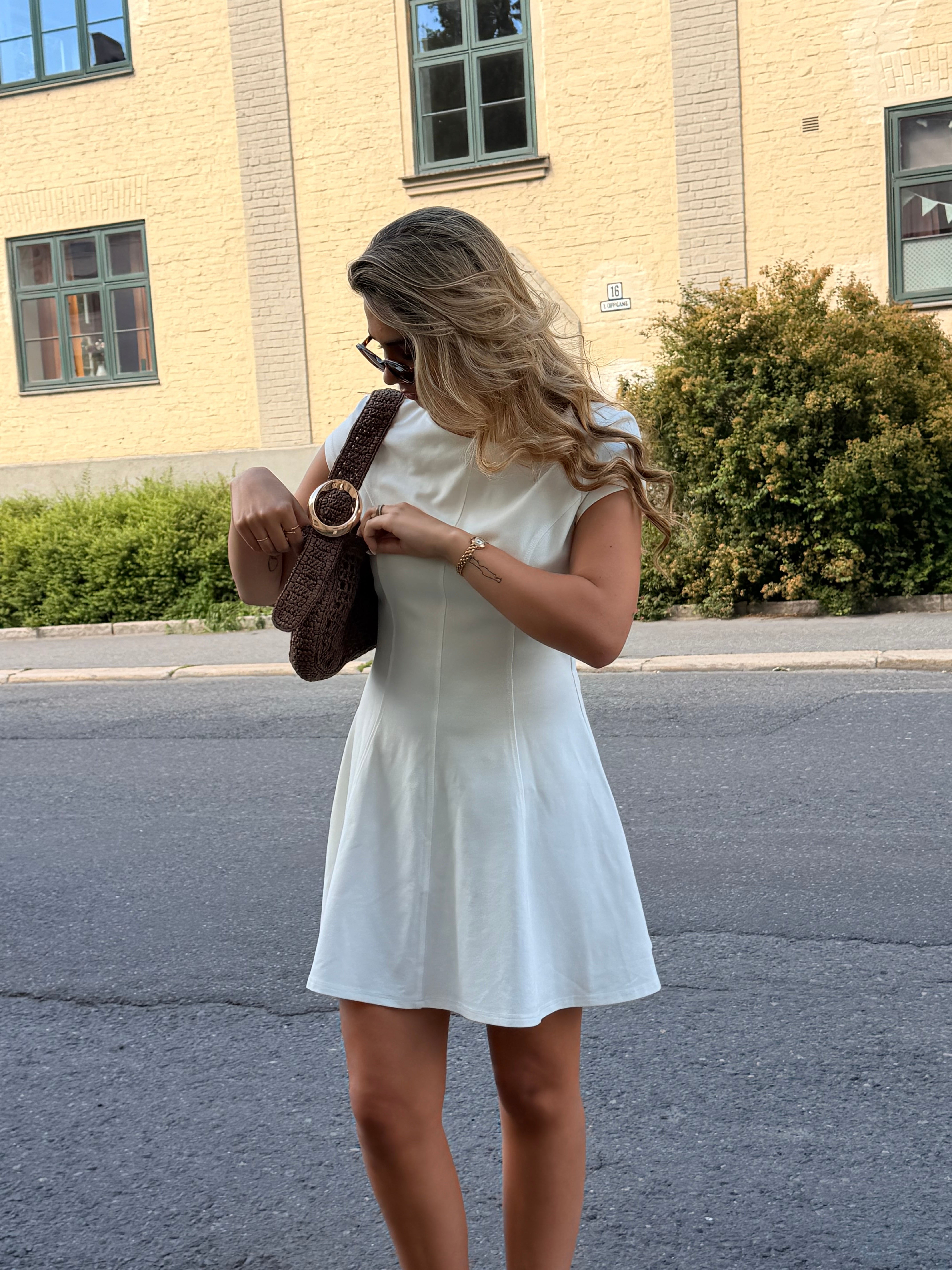 VMJAZLYN Short Dress - Snow White
